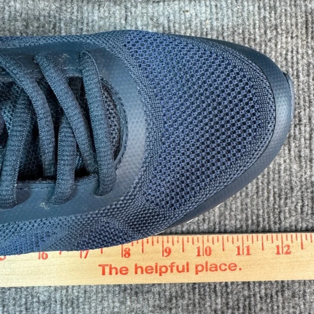 FitVille Rebound Core Navy Blue Grey Mesh Athletic Running Shoes Mens 10EW